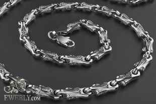 Author's chain of sterling silver 7, фото